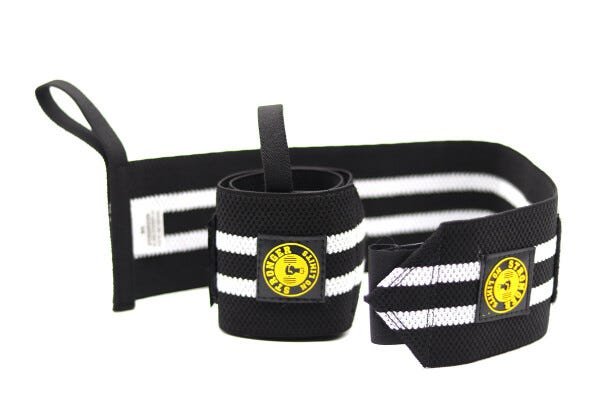 Munhequeira Elástica Para Cross Training de Pulso Be Stronger - Branco - 1