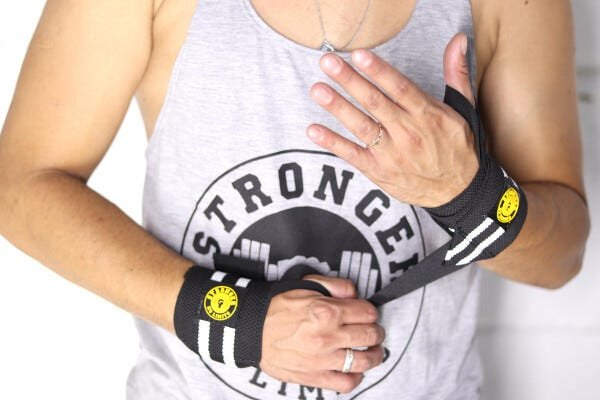 Munhequeira Elástica Para Cross Training de Pulso Be Stronger - Branco - 3