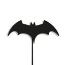 Ver imagem 1 de Luminária Abajur Parede Batman Madeira G9 30cm Decoração