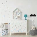 Ver imagem 2 de Luminária Abajur Parede Batman Madeira G9 30cm Decoração