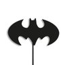 Luminária Abajur Parede Batman Madeira G9 30cm Decoração - 1