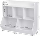 Ver imagem 3 de Organizador de Brinquedos Ayla 100% Mdf