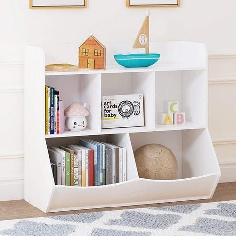 Organizador de Brinquedos Ayla 100% Mdf (quarto Infantil)