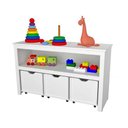 Ver imagem 1 de Organizador Infantil com Baús Atena 100% Mdf (brinquedos)