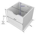 Ver imagem 6 de Organizador Infantil com Baús Atena 100% Mdf (brinquedos)