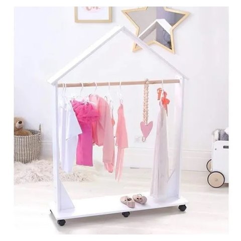 Guarda-roupa Cabideiro Infantil Rebeca 100% Mdf