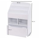 Ver imagem 3 de Organizador de Livros com Baú Kiara 100% Mdf