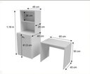 Ver imagem 2 de Armário com Mesa de Estudos 100% Mdf