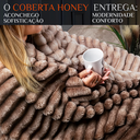 Ver imagem 2 de Cobertor Grosso Coberdrom Honey Casal Queen Fofinha e Quentinha Fluffly:marrom