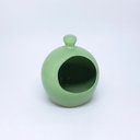 Ver imagem 5 de Porta Alho de Cerâmica - Um Toque de Charme e Praticidade para Sua Cozinha!:azul Escuro