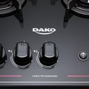 Ver imagem 3 de Fogão 4 Bocas Dako Magister Preto Tripla Chama Bivolt
