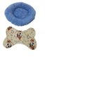 Ver imagem 2 de Caminha de Cachorro em Pelúcia Pet 55x55x8 Cms Tam M