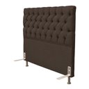 Ver imagem 2 de Cabeceira para Cama Box Queen 1,6 M Lisboa:suede Marrom