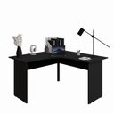 Ver imagem 6 de Mesa Angular New City em L MDP 135cm Preto Gebb Work