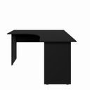 Ver imagem 7 de Mesa Angular New City em L MDP 135cm Preto Gebb Work