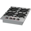Ver imagem 1 de Fogão 4 Bocas de Embutir Baixa Pressão 4Q Simples Maior Inox Sl13035-I Itajobi