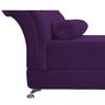 Kit Cabeceira Lady e Recamier Taty 160 cm Queen Size Suede Roxo - ADJ Decor - 10