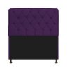 Kit Cabeceira Lady e Recamier Taty 160 cm Queen Size Suede Roxo - ADJ Decor - 2