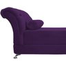 Kit Cabeceira Lady e Recamier Taty 160 cm Queen Size Suede Roxo - ADJ Decor - 11