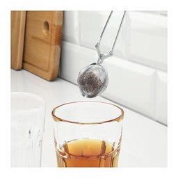 Infusor de Cha em Inox Pinça Peneira Dupla Mimo Style - 5