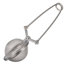 Infusor de Cha em Inox Pinça Peneira Dupla Mimo Style - 1