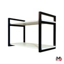 Ver imagem 3 de Prateleira Suspensa Industrial para Microondas Organizadora Ferro e Mdf P/ Qualquer Ambiente