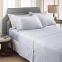 Ver imagem 1 de Jogo de Lençol Jolitex 300 Fios Cetim 100% Algodão Queen Queen, Azul Claro