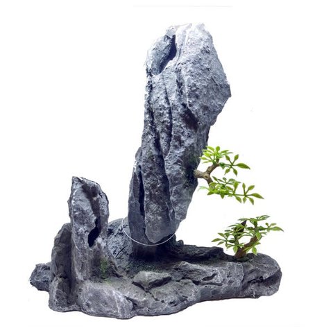 ENFEITE DE RESINA PARA AQUARIO ROCK HILL 05 ( 040035 ) - UN