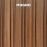 Painel Ripado 3d Imita Madeira Mdf Parede Decorativa Plástic:Mogno - 2