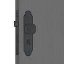 Ver imagem 3 de Fechadura para Banheiro Fano 823/02 com Espelho Preto Fosco - 56325 - STAM