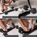 Ver imagem 2 de Faixa Suporte para Elevação Pélvica Treino Glúteo Yangfit