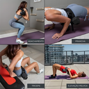 Ver imagem 3 de Faixa Suporte para Elevação Pélvica Treino Glúteo Yangfit