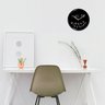 Relogio Parede Tanto Faz Humorado Decorativo Engraçado Preto - 2