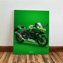 Ver imagem 7 de Kit 3 Quadro Decorativo Moto Esportiva Gp Moderno Luxo Casa Qualidade Premium 28x20cm