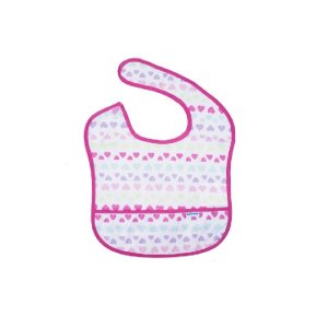 Babador Standard Coração Branco - Kababy