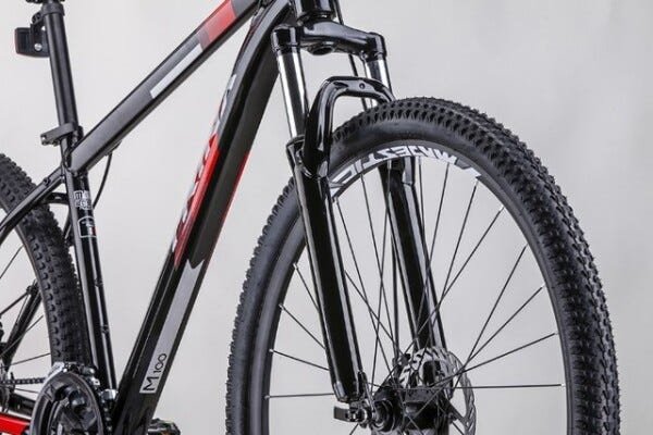 Bicicleta Trinx M100 MAX Vermelha + Brinde - 19 " - Vermelho - 2