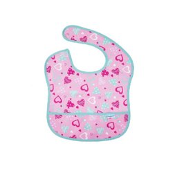 Babador Standard Coração Rosa - Kababy - 1