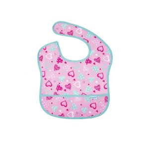 Babador Standard Coração Rosa - Kababy