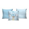 Kit Cortina Infantil Ursinho Baloeiro Md1 + 3 Capas Almofada - 3