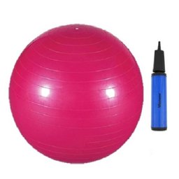 Bola Para Exercícios De Pilates Yoga Fisioterapia com Bomba - 4