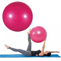 Bola Para Exercícios De Pilates Yoga Fisioterapia com Bomba - 1