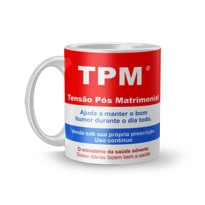 Caneca Criativa com Estampa de Remédios Engraçados Tpm