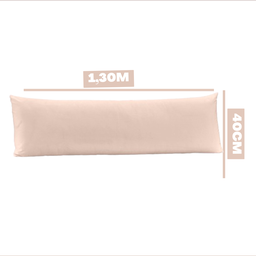 Fronha Body Pillow Toque Acetinado - Rosa Lunar - 3