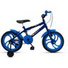 Bicicleta Infantil Aro 16 Hot Car Azul - Ello Bike - 2