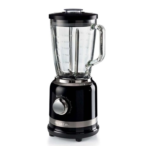 Liquidificador Ariete Moderna Preto 1,5L 1000W 220V com Copo de Vidro - Modelo 585