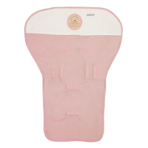 Colchonete de Carrinho - Urso Rosa