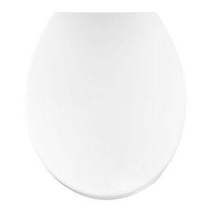 Assento Sanitário Polipropileno Universal Oval Soft Close Branco