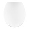 Assento Sanitário Polipropileno Universal Oval Soft Close Branco - 1