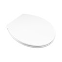 Ver imagem 3 de Assento Sanitário Polipropileno Universal Oval Soft Close Branco