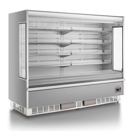 Refrigerador/Expositor Vertical Aberto "Topázio" GSTO-2400 Gelopar 220V - Tipo Inox - 1
